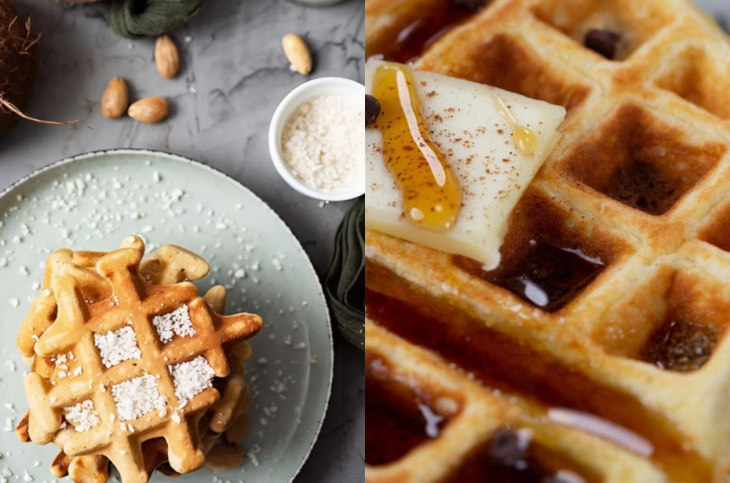 Ореховые вафли Ореховые вафли