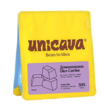 Доминикана Oko 59% 100 г 500х500