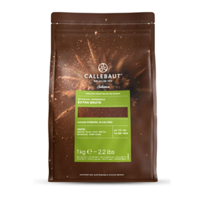 УПАКОВКА 1 кг! Callebaut Какао-порошок Extra-brute 22-24%