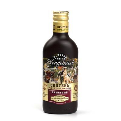 Сбитень 250 мл Усадебный Вишневый (Лида) 500х500 Сбитень 250 мл Усадебный Вишневый (Лида) 500х500