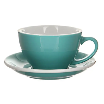 Кофейная пара Egg 300 мл Loveramics, цвет бирюзовый Кофейная пара Egg 300 мл Loveramics, цвет бирюзовый