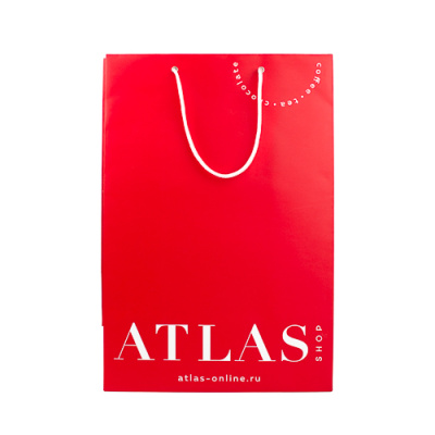 (Лида) Пакет красный узкий Атлас 500х500 (Лида) Пакет красный узкий Атлас 500х500