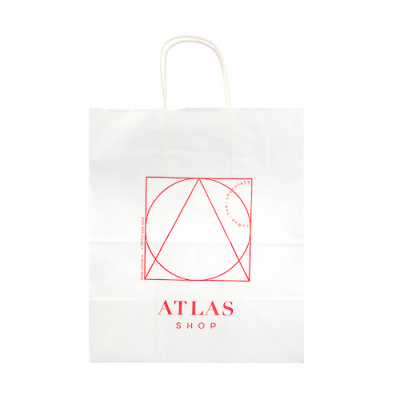 (Лида) Пакет с логотипом Атлас 500х500 (Лида) Пакет с логотипом Атлас 500х500