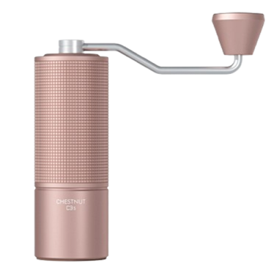 Розовая кофемолка Розовая кофемолка